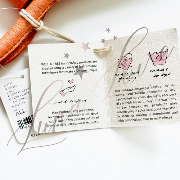 FREE PEOPLE We The Free Soho Convertible Sling Bag In Sunlit Brick NWT - Picture 10 of 10